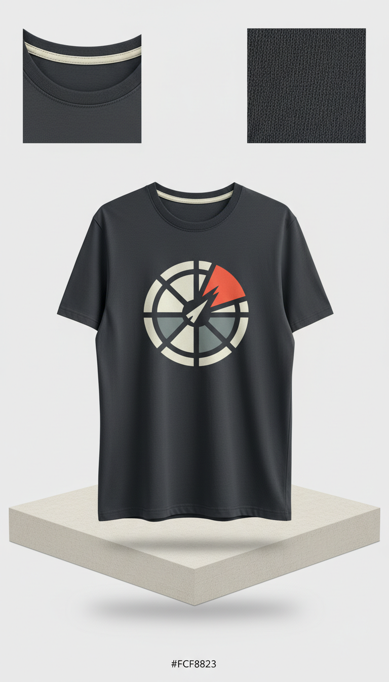 Graphic Logo Tee in Premium Cotton